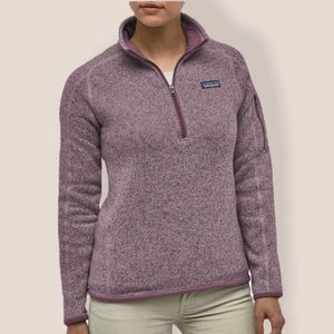 Patagonia better sweater hazy purple